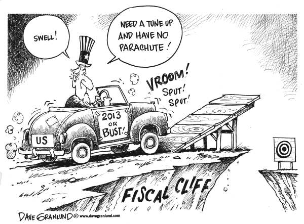 fiscalcliffcartoon