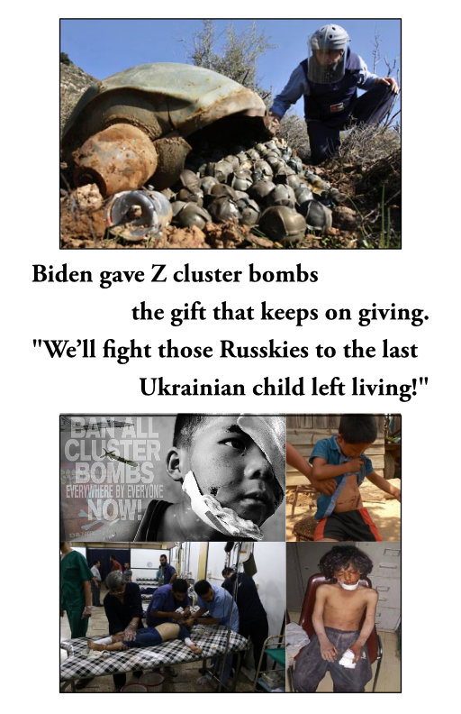 BidenClusterBombs